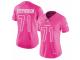 Youth Girl Nike Denver Broncos #71 Donald Stephenson Limited Pink Rush Fashion NFL Jersey