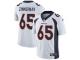 Youth Limited Gary Zimmerman #65 Nike White Road Jersey - NFL Denver Broncos Vapor Untouchable