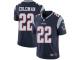 Youth Limited Justin Coleman #22 Nike Navy Blue Home Jersey - NFL New England Patriots Vapor Untouchable