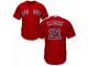 Youth Majestic Boston Red Sox #21 Roger CleMen Red Alternate Home Cool Base MLB Jersey