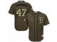 Youth Majestic Boston Red Sox #47 Tyler Thornburg Green Salute to Service MLB Jersey