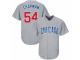 Youth Majestic Chicago Cubs #54 Aroldis Chapman Grey Road Cool Base MLB Jersey