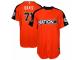Youth Majestic Chicago Cubs #71 Wade Davis Orange National League 2017 MLB All-Star MLB Jersey