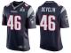 Youth NEW ENGLAND PATRIOTS #46 JAMES DEVELIN NAVY SUPER BOWL LII BOUND GAME JERSEY