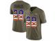 Youth Nike Denver Broncos #28 Jamaal Charles Limited Olive/USA Flag 2017 Salute to Service NFL Jersey