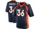 Youth Nike Denver Broncos #36 Kayvon Webster Navy Blue Alternate NFL Jersey