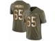 Youth Nike Denver Broncos #65 Gary Zimmerman Limited Olive/Gold 2017 Salute to Service NFL Jersey