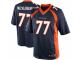 Youth Nike Denver Broncos #77 Karl Mecklenburg Navy Blue Alternate NFL Jersey