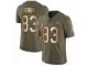 Youth Nike Denver Broncos #83 A.J. Derby Limited Olive/Gold 2017 Salute to Service NFL Jersey