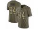 Youth Nike Denver Broncos #94 Domata Peko Limited Olive/Camo 2017 Salute to Service NFL Jersey