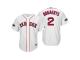 Youth Red Sox 2018 Postseason Home White Xander Bogaerts Cool Base Jersey